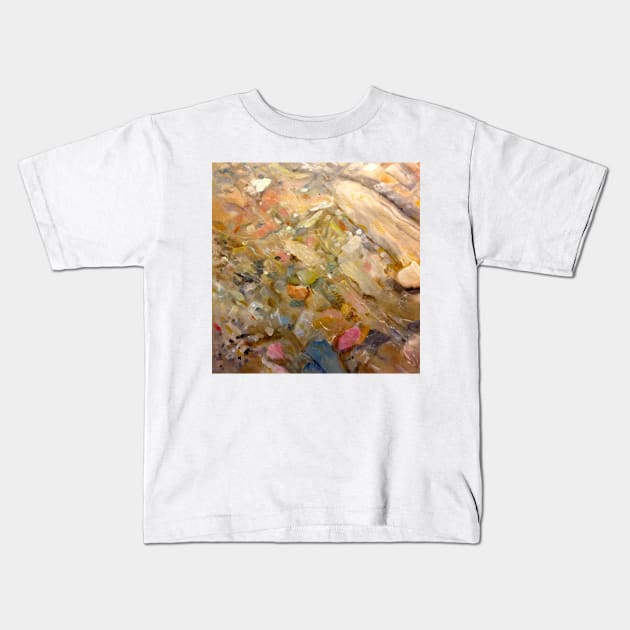 River Rock Kids T-Shirt by Gmryanart